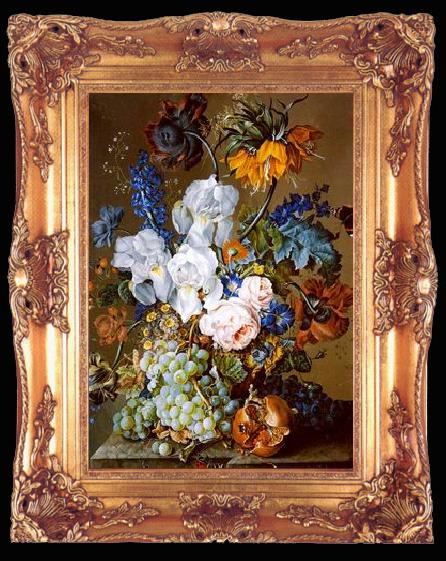 framed  unknow artist Floral, beautiful classical still life of flowers.120, Ta009